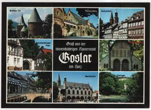 [Ansichtskarte] GERMANY - Goslar am Harz. 