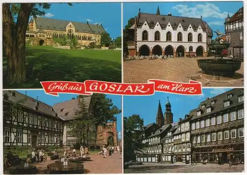 [Ansichtskarte] GERMANY - Goslar am Harz. 