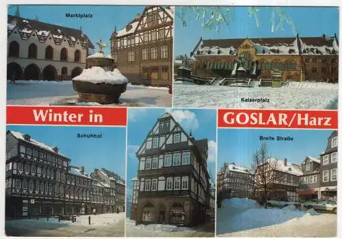 [Ansichtskarte] GERMANY - Goslar am Harz. 