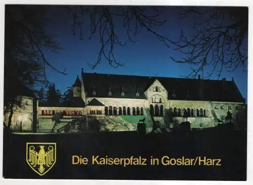 [Ansichtskarte] GERMANY - Goslar am Harz - Kaiserpfalz. 