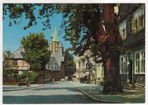 [Ansichtskarte] GERMANY - Goslar am Harz - Blick auf die Marktkirche. 