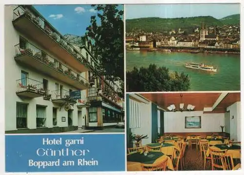 [Ansichtskarte] GERMANY -  Boppard / Rh. - Hotel garni Günther. 