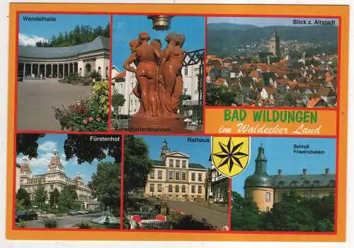 [Ansichtskarte] GERMANY - Bad Wildungen. 