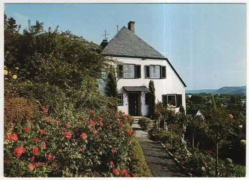 [Ansichtskarte] GERMANY - Stiftung Bundeskanzler-Adenauer-Haus - Wohnhaus und Garten Konrad Adenauers. 