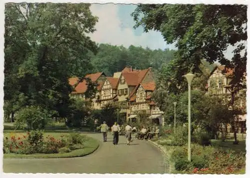 [Ansichtskarte] GERMANY - Bad Sooden-Allendorf - Promenade im Kurpark. 