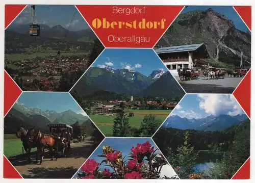 [Ansichtskarte] GERMANY - Oberstdorf / Oberallgäu. 