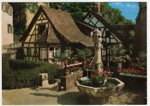 [Ansichtskarte] GERMANY - Meersburg am Bodensee - Bärenbrunnen. 