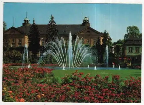 [Ansichtskarte] GERMANY - Bad Kissingen - Rosengarten. 