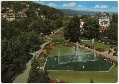 [Ansichtskarte] GERMANY - Bad Kissingen - Rosengarten. 