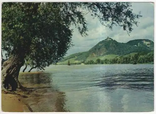 [Ansichtskarte] GERMANY - Am Rhein - Blick auf Ruine Drachenfels und Wolkenburg. 