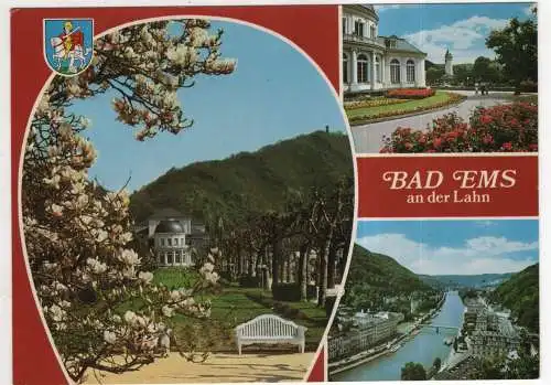 [Ansichtskarte] GERMANY - Bad  Ems an der Lahn. 