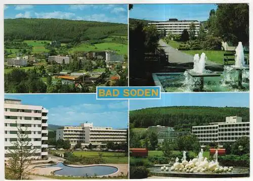 [Ansichtskarte] GERMANY - Bad Soden. 