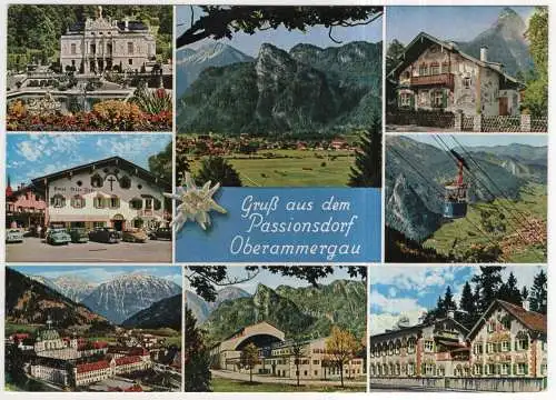 [Ansichtskarte] GERMANY - Oberammergau. 