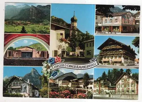 [Ansichtskarte] GERMANY - Oberammergau. 