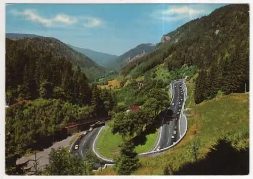 [Ansichtskarte] GERMANY - Schwarzwald - das Höllental. 