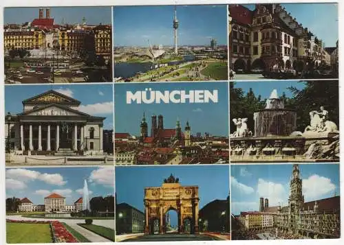 [Ansichtskarte] GERMANY - München. 