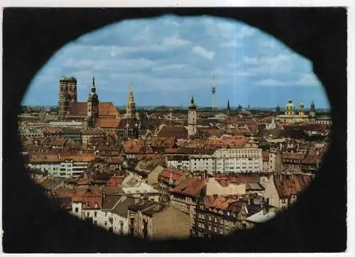 [Ansichtskarte] GERMANY - München - Frauenkirche. Peterskirche ... 