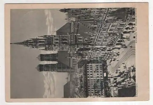 [Ansichtskarte] GERMANY - München - Rathaus mit Frauenkirche. 