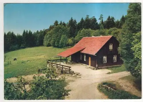 [Ansichtskarte] GERMANY - Wildbad im Schwarzwald - Waldgaststätte Grünhütte. 