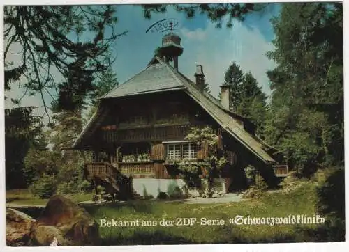 [Ansichtskarte] GERMANY - Grafenhausen - Rothaus /südl. Schwarzwald - Heimatmuseum Hüsli. 