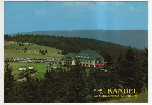 [Ansichtskarte] GERMANY - Kandel / südl. Schwarzwald - Berghotel Kandel. 