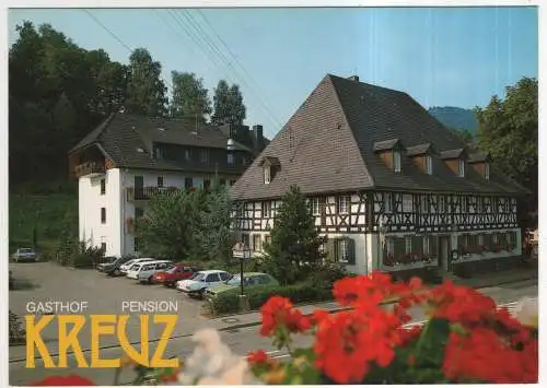 [Ansichtskarte] GERMANY - Glottertal bei Freiburg / Schwarzwald - Gasthof-Hotel Kreuz mit Landhaus. 