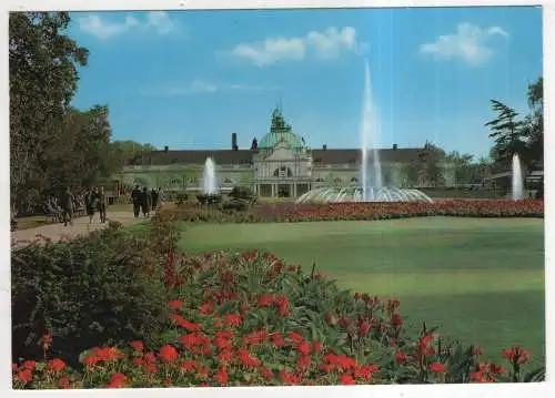 [Ansichtskarte] GERMANY - Bad Oeynhausen - Kurhaus mit Leuchtfontäne. 