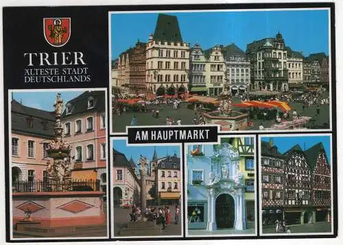 [Ansichtskarte] GERMANY - Trier - Am Hauptmarkt. 