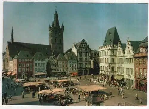 [Ansichtskarte] GERMANY - Trier - Hauptmarkt. 