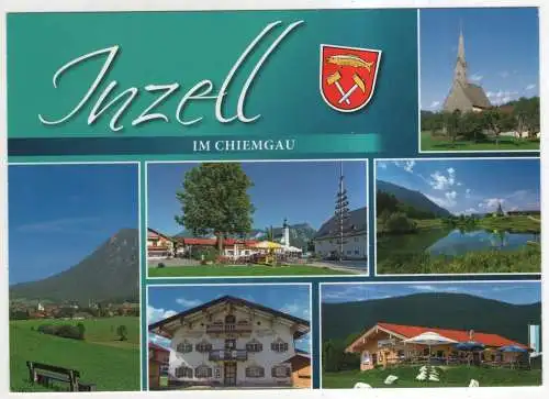 [Ansichtskarte] GERMANY - Inzell im Chiemsee. 