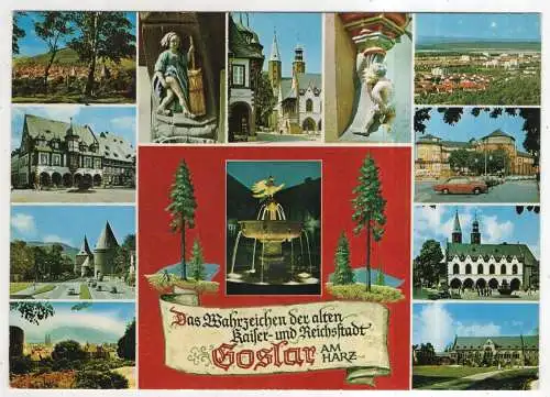 [Ansichtskarte] GERMANY - Goslar am Harz. 