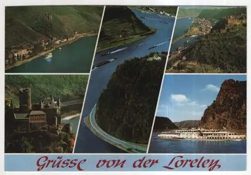 [Ansichtskarte] GERMANY - Loreley. 