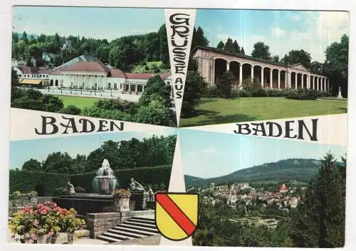 [Ansichtskarte] GERMANY - Baden-Baden. 