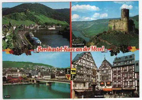 [Ansichtskarte] GERMANY - Bernkastel-Kues an der Mosel. 