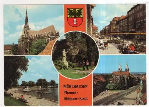 [Ansichtskarte] GERMANY - Mühlhausen. 