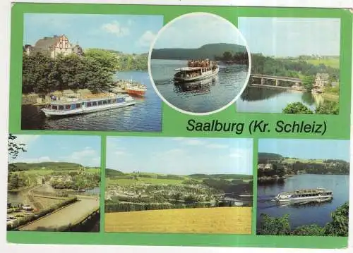 [Ansichtskarte] GERMANY - Saalburg / Schleiz. 