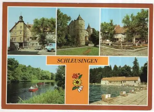 [Ansichtskarte] GERMANY - Schleusingen. 