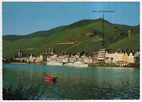 [Ansichtskarte] GERMANY - Zell / Mosel - Hotel und Weinhaus Zum grünen Kranz. 