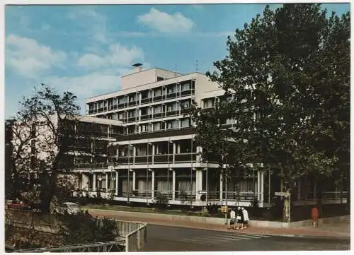 [Ansichtskarte] GERMANY - Bad Kreuznach - Karl Aschoff-Klinik. 