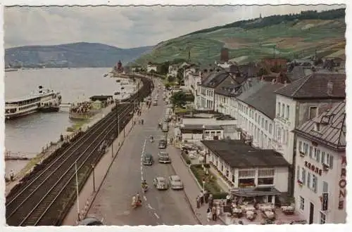 [Ansichtskarte] GERMANY - Rüdesheim am Rhein - Rheinstrasse. 