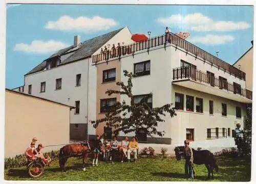 [Ansichtskarte] GERMANY - Berghausen b. Katzeneinbogen / Taunus - Hotel - Pension Berghof. 