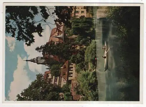 [Ansichtskarte] GERMANY - Tübingen - Beim Hölderlinturm mit Alter Aula. 