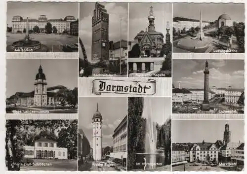 [Ansichtskarte] GERMANY - Darmstadt. 