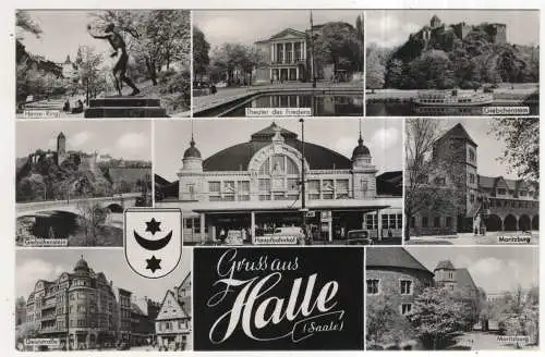 [Ansichtskarte] GERMANY - Halle / Saale. 