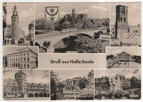 [Ansichtskarte] GERMANY - Halle / Saale. 