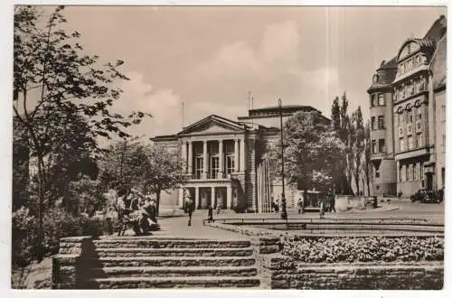 [Ansichtskarte] GERMANY - Halle / Saale - Theater des Friedens. 