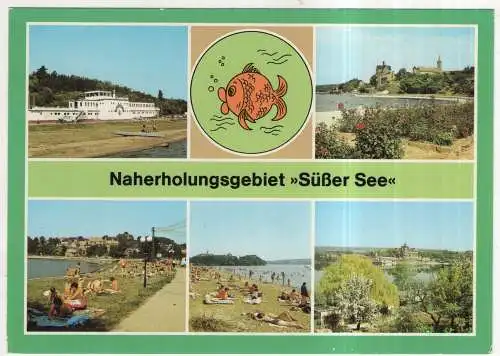 [Ansichtskarte] GERMANY - Seeburg / Kr. Eisleben - Naherholungsgebiet Süßer See. 