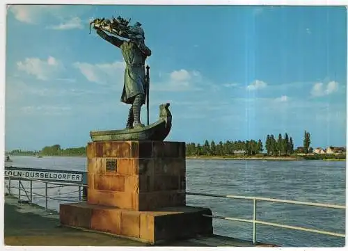 [Ansichtskarte] GERMANY - Worms am Rhein - Nibelungen-Denkmal. 