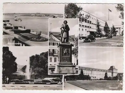 [Ansichtskarte] GERMANY - Bonn am Rhein. 