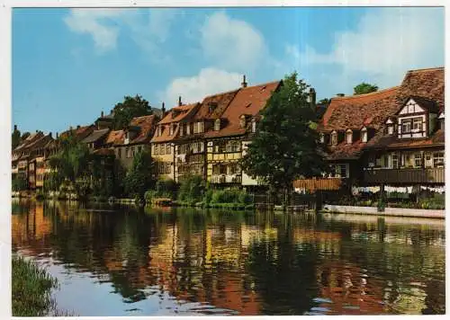 [Ansichtskarte] GERMANY - Bamberg - Fischerhäuser an der Regnitz. 